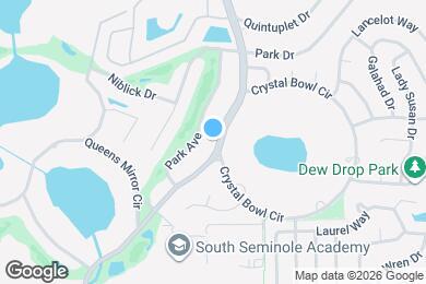 Map image of the property - 70 S Winter Park Dr