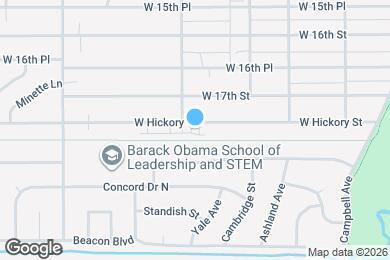 Map image of the property - 392 Hickory St