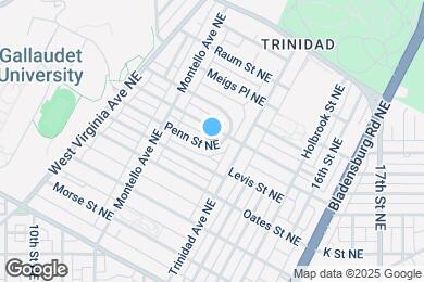 Map image of the property - 1260 Penn St NE