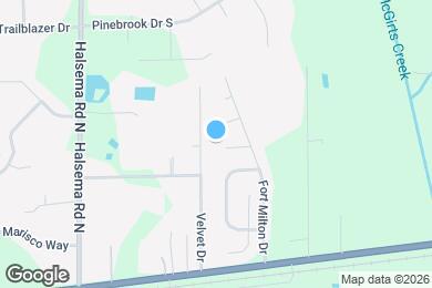 Map image of the property - 11905 Pikeville Ct
