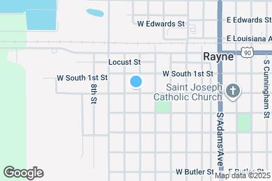 Map image of the property - 314 Live Oak St