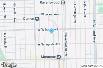 Map image of the property - 4540 N Wolcott Ave