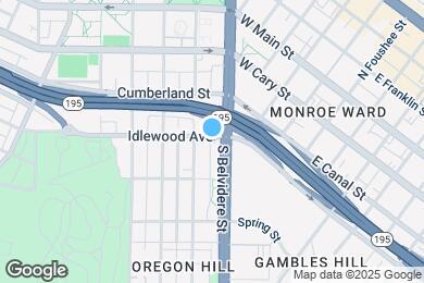 Map image of the property - 609 Idlewood Ave