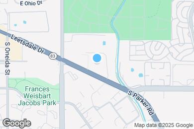 Map image of the property - 1060 S Parker Rd