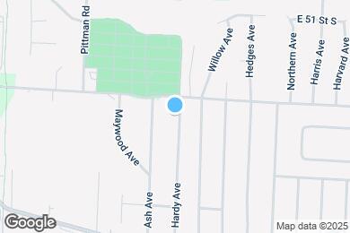 Map image of the property - 5310 Hardy Ave