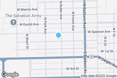 Map image of the property - 1610 W Nelson St