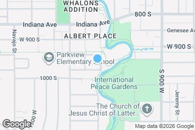 Map image of the property - 956 S 1100 W