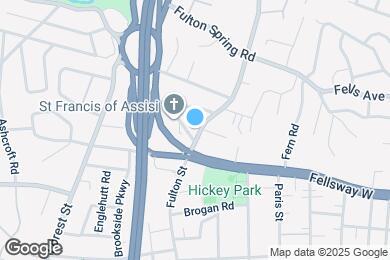 Map image of the property - 1 Saint Clare Rd