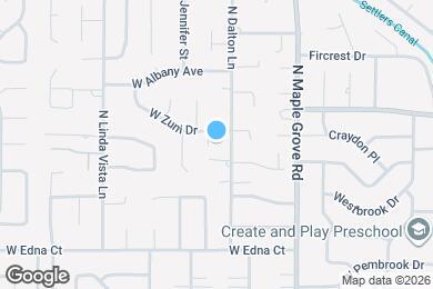 Map image of the property - 9239 W Zuni Dr