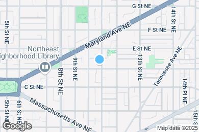Map image of the property - 1032 D St NE