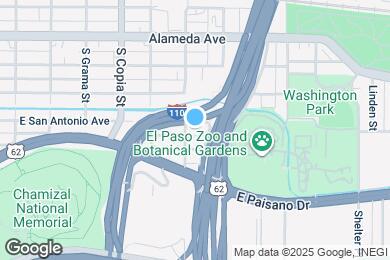 Map image of the property - 3816 E San Antonio Ave