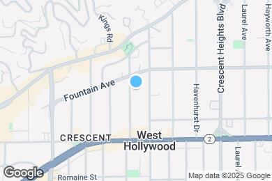 Map image of the property - 1256 N Flores St