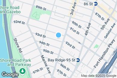 Map image of the property - 265 93rd St