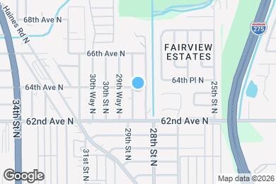 Map image of the property - 6379 29th St N