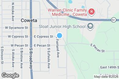Map image of the property - 205 S Fairland Ave
