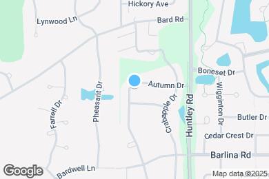 Map image of the property - 1106 Autumn Dr