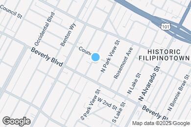 Map image of the property - 140 N Carondelet St