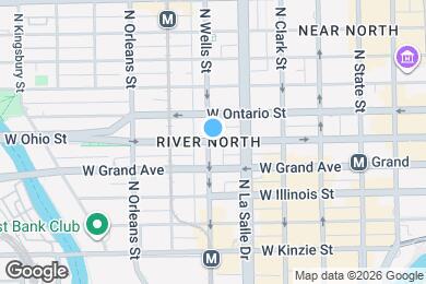 Map image of the property - 175 W Ohio St