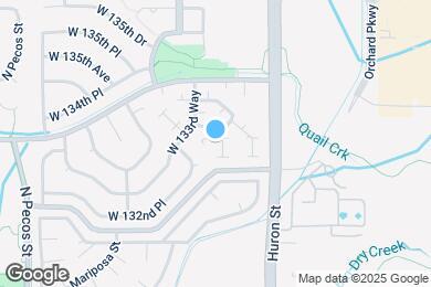 Map image of the property - 930 W 133rd Cir