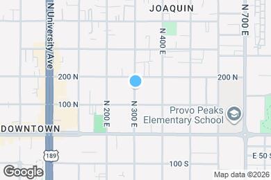 Map image of the property - 115 E 200 N