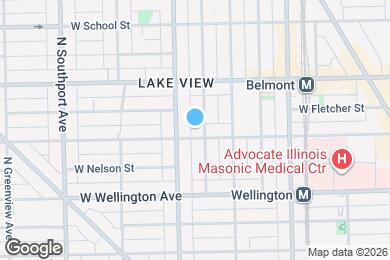 Map image of the property - 1140 W Barry Ave