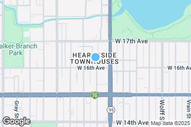 Map image of the property - 5319 W 16th Ave
