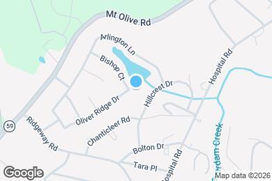 Map image of the property - 450 Oliver Ridge Dr
