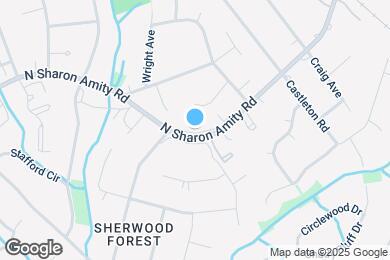 Map image of the property - 1025 N Sharon Amity Rd