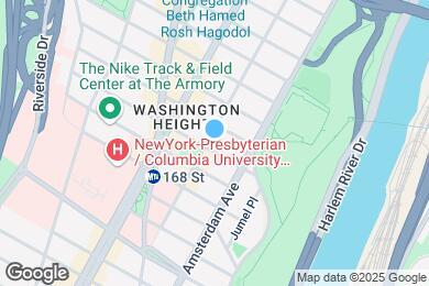 Map image of the property - 101 Audubon Ave