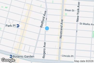 Map image of the property - Rogers Avenue