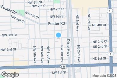 Map image of the property - 119 NW 3rd St