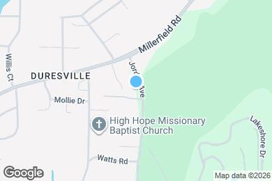 Map image of the property - 2826 Jordan Ave