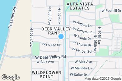 Map image of the property - 22039 N 107th Dr