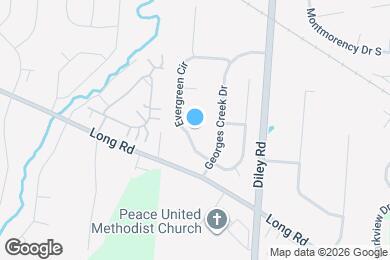 Map image of the property - 317 Evergreen Cir