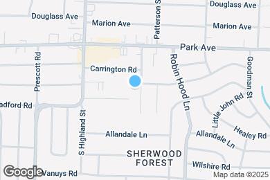 Map image of the property - 947 Parkhaven Ln