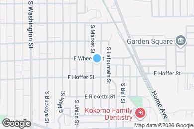 Map image of the property - 1710 S Market St