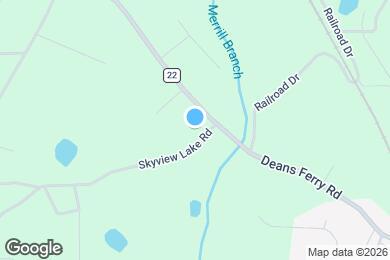 Map image of the property - 965 Skyview Lake Rd