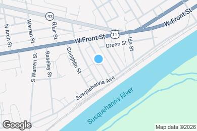 Map image of the property - 223 Iron St
