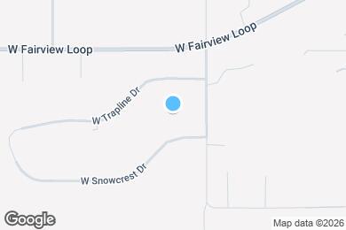 Map image of the property - 2451 W Snowcrest Dr