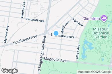 Map image of the property - 4622 Shenandoah Ave