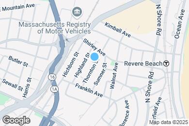 Map image of the property - 74 Thornton St