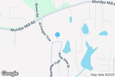 Map image of the property - 9908 Point View Dr