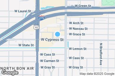 Map image of the property - 3629 W Cypress St