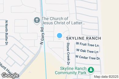 Map image of the property - 1134 W Fruit Tree Ln