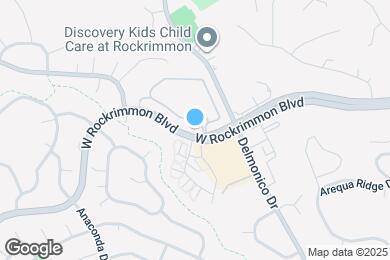 Map image of the property - 392 W Rockrimmon Blvd