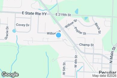 Map image of the property - 203 Shari Dr
