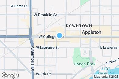 Map image of the property - 423 W College Ave