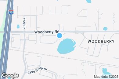 Map image of the property - 2488 Lake Woodberry Cir