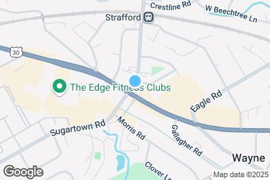 Map image of the property - 619 Lancaster Ave