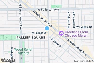 Map image of the property - 2202 N California Ave